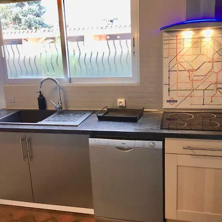 度假居 Maison En Duplex De 80m² Plein Sud Et Climatisee ! Mandelieu